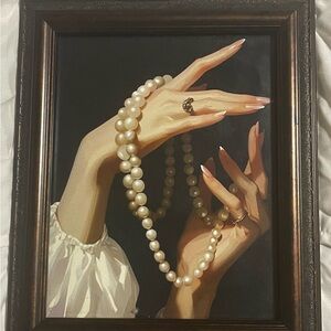 Elegant Pearls Art